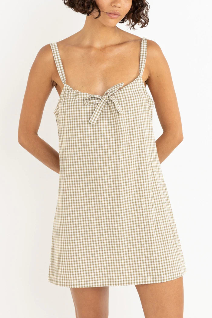 Lola Check Slip Dress