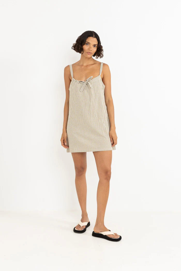 Lola Check Slip Dress