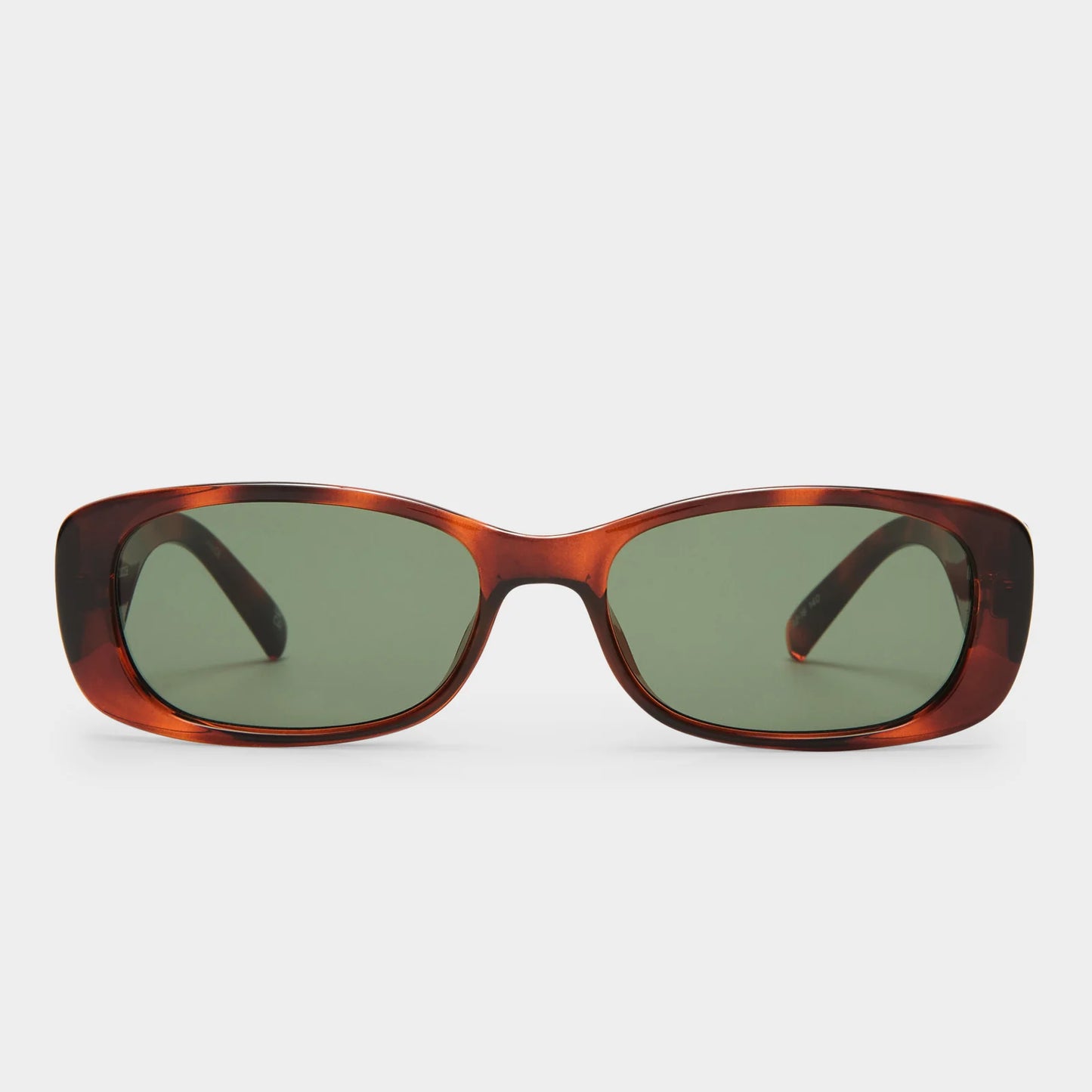 Designed with a '90s supermodel vibe, our iconic UNREAL! rectangular sunglasses are highlighted by a bold frame and thick temples. With a comfortable fit and narrow profile, this piece features luxurious gold vintage hardware on each temple.