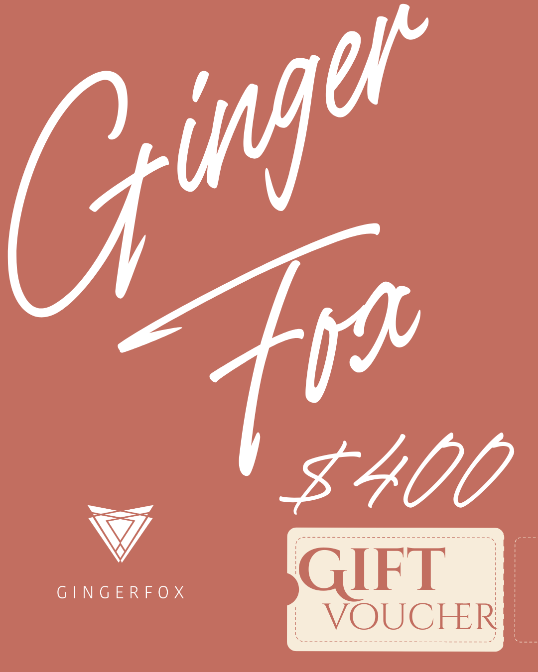 Ginger Fox Gift Card $30