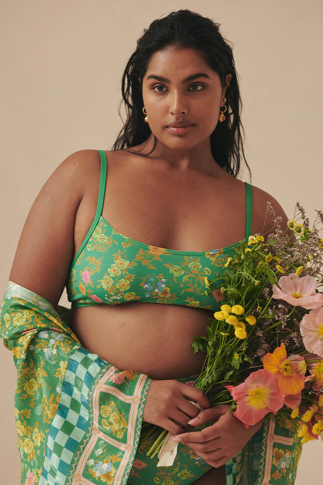 Flora Scoop Bralette