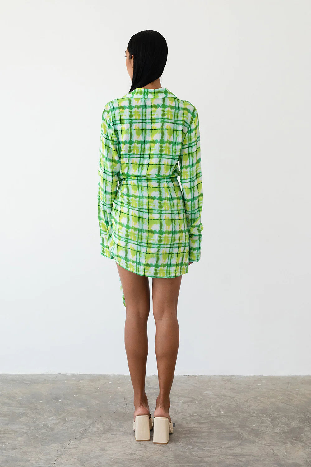 Skylar Tie Dress - Tropicale