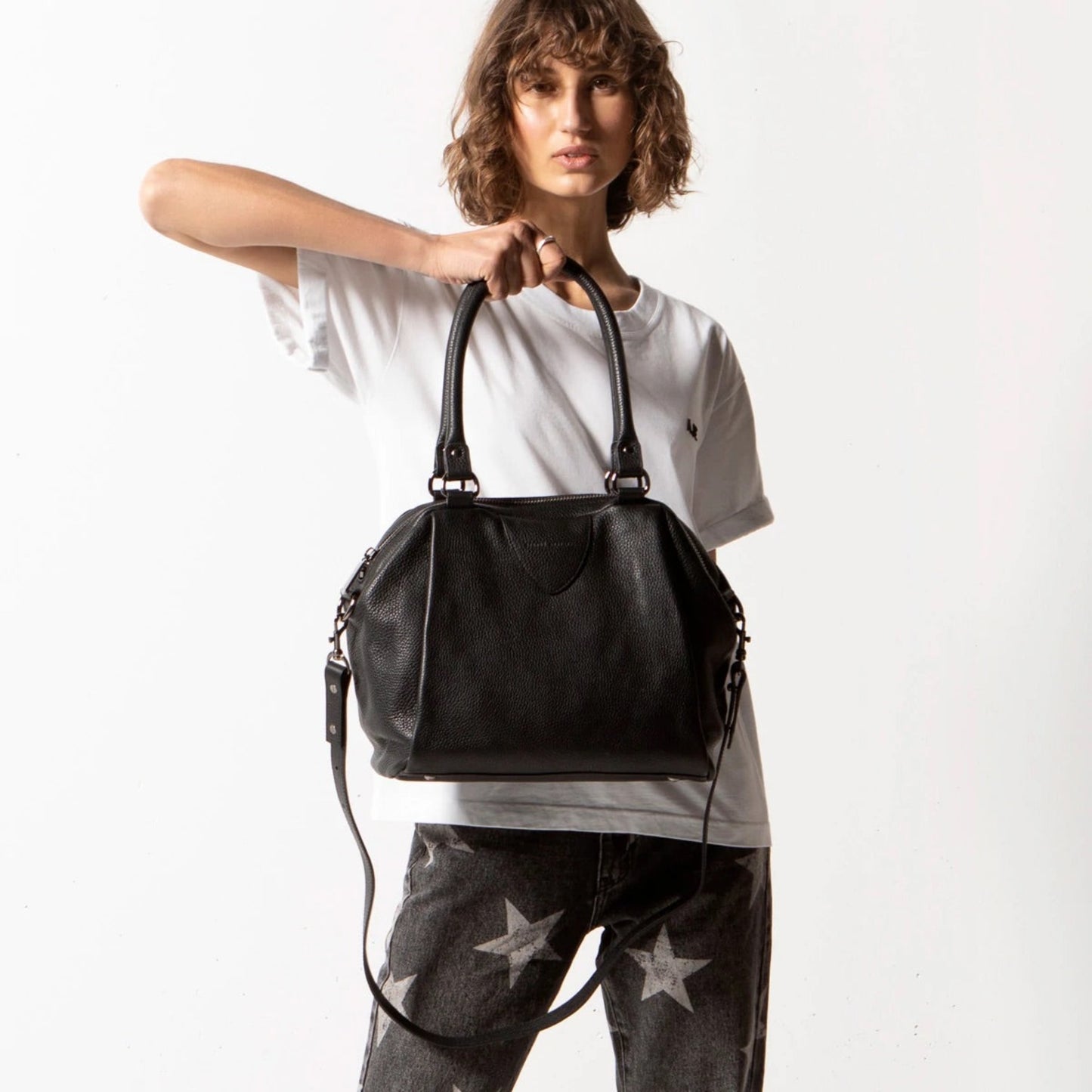 Force of Being Women’s Large Leather Bag