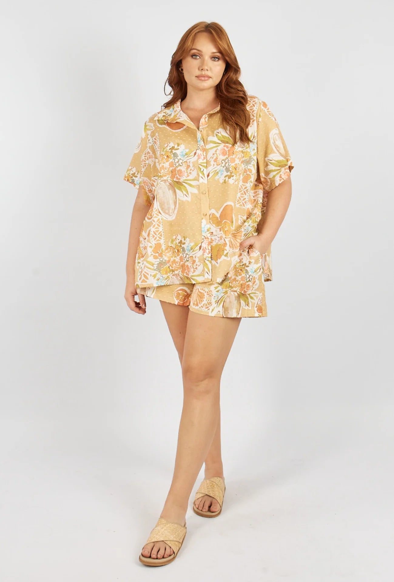 Pablo Top - Tropical Print