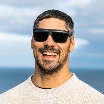 This suped-up version of award-winner Young Blood is one for outdoor warriors. The shape has been tweaked to allow a fully-polarised lens, while rubber nose pads and temple grips keep things more comfortable and secure than ever. A bigger style for coverage on extra-sunny days. Mens Sunglasses by Otis