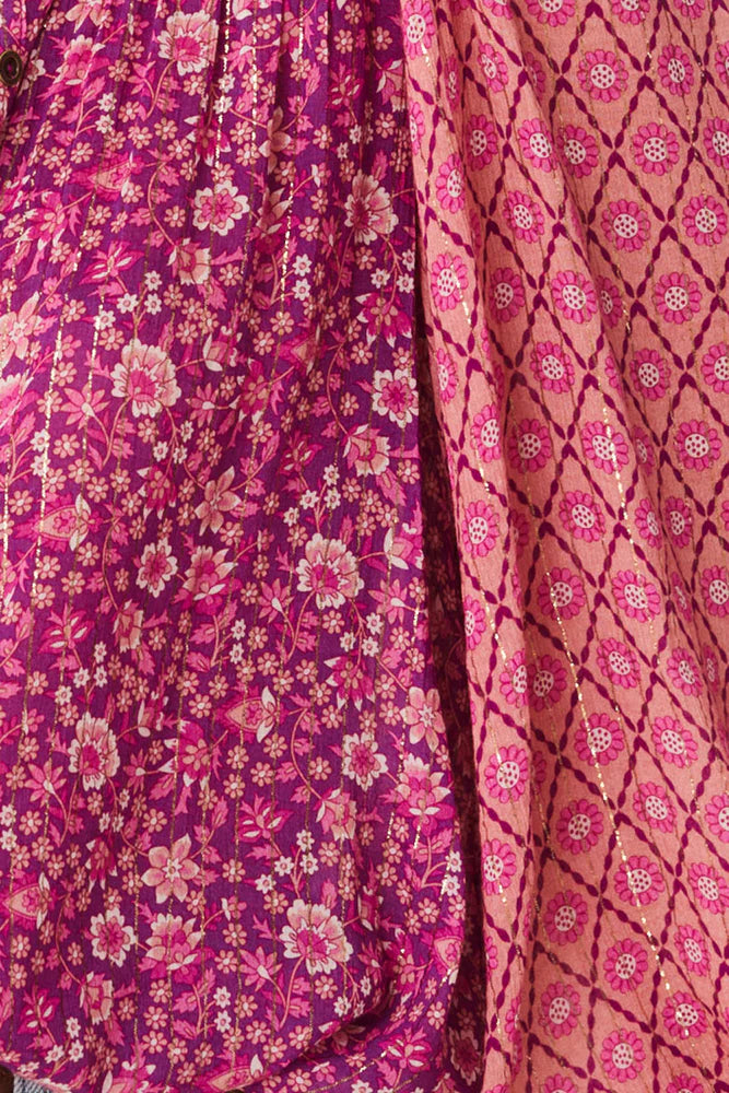 Sienna Blouse -Fuchsia