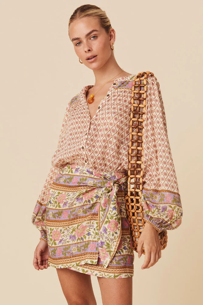 Sienna Blouse - Clay