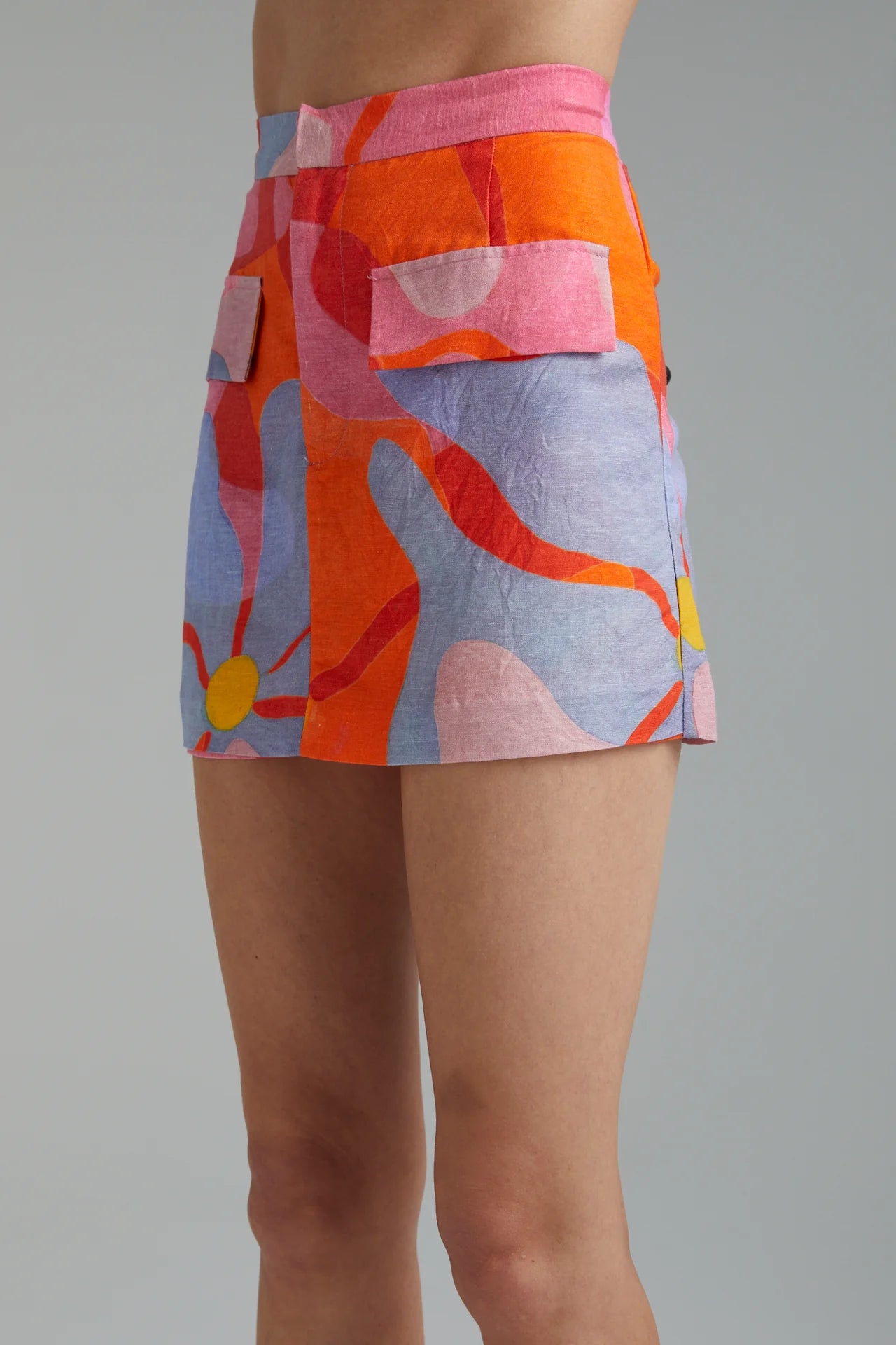 Skort - Melted Blooms