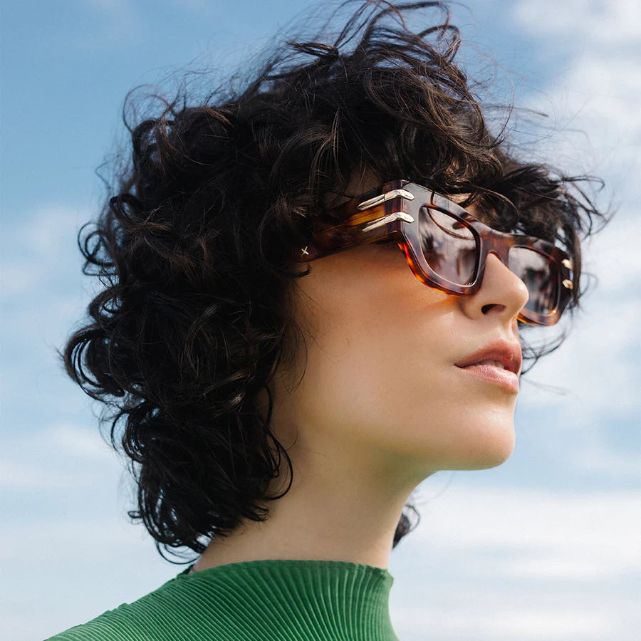 MADE IN JAPAN / Havana Tort Sunglasses
