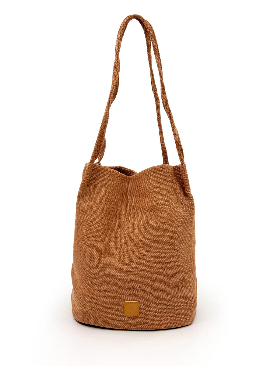 Natural Long Handle Bag