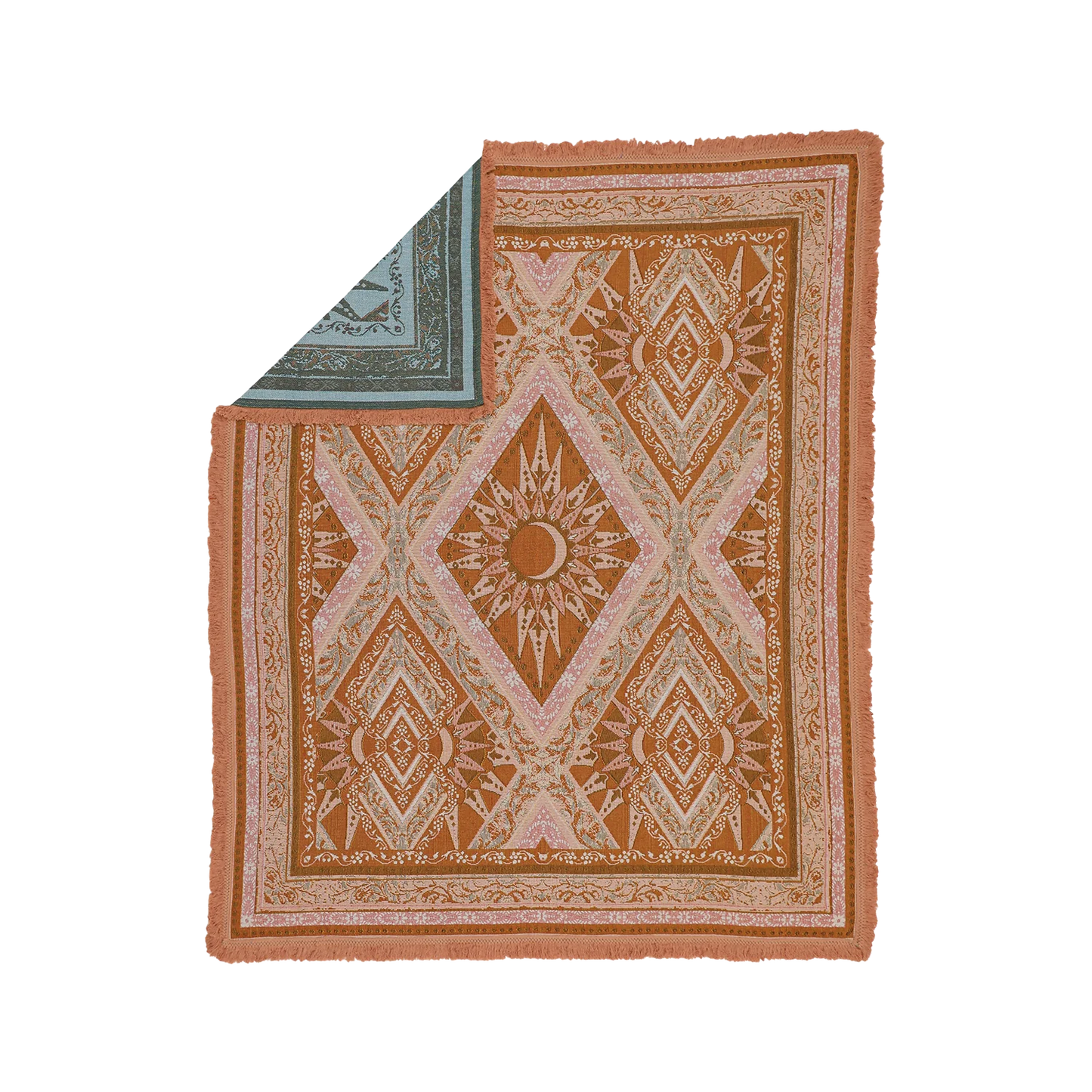 Moonrise Coral Throw