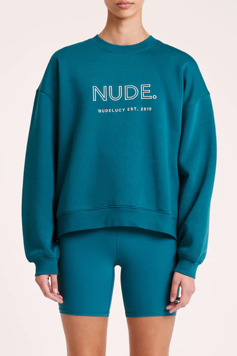 Nude Origins Sweat Teal