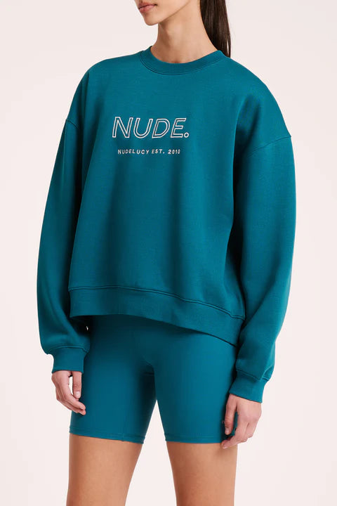 Nude Origins Sweat Teal