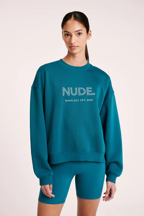 Nude Origins Sweat Teal