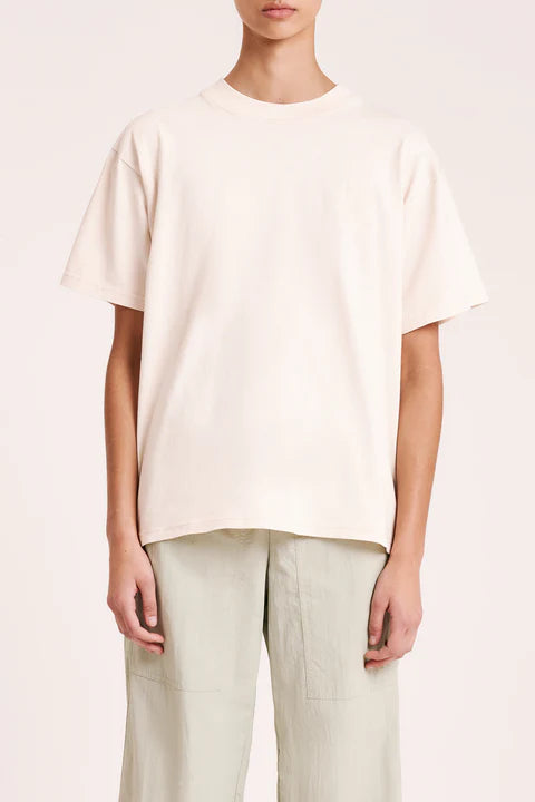 Emblem Slogan Tee Cloud