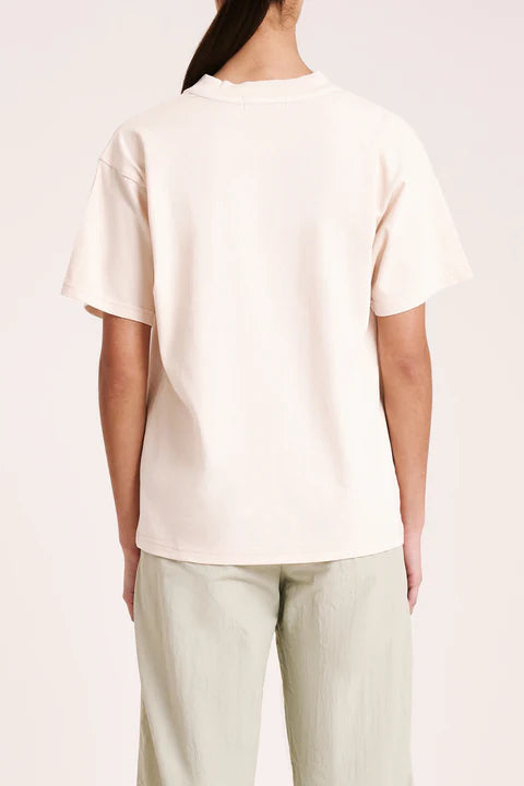 Emblem Slogan Tee Cloud