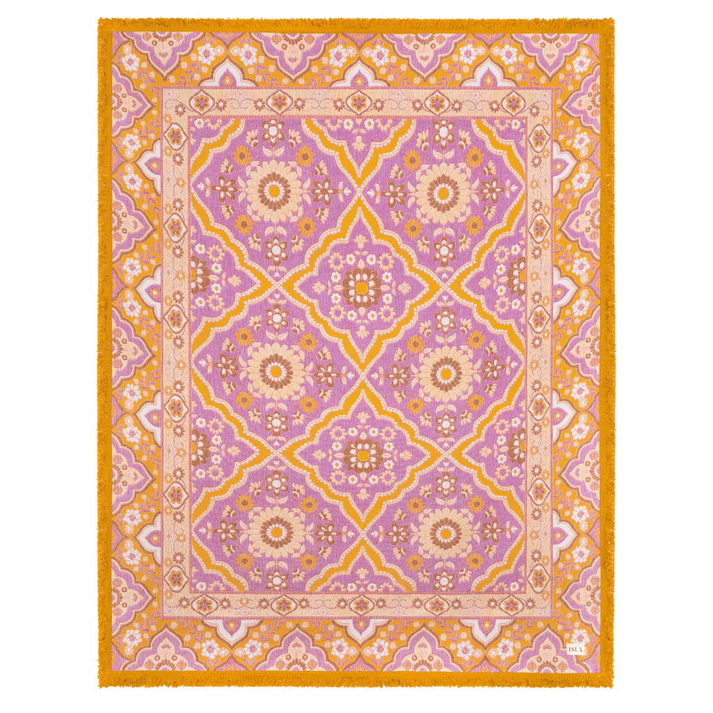 Goldie Rug- Designed to be used indoors to brighten up your home, or outside on adventures ~ giving you a sense of wanderlust all year long ✨