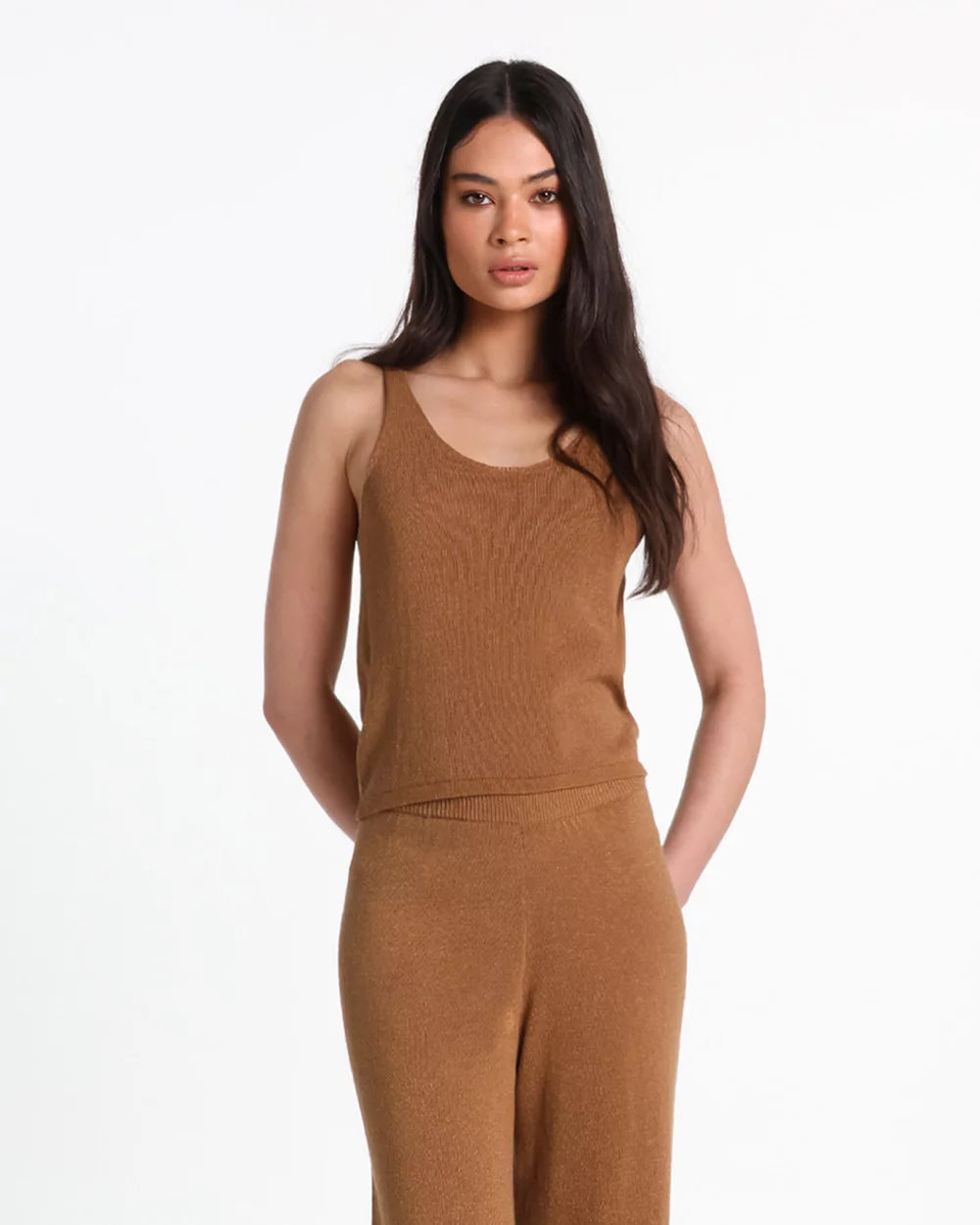 The Raya Knit Top by Lost in Lunar is your new summer essential! With a breezy, relaxed fit and a flattering rounded V-neckline, this semi-sheer knit top adds the perfect touch of effortless cool to any outfit. Light, breathable, and stylish—it's the perfect layer for those sunny days or laid-back evenings.