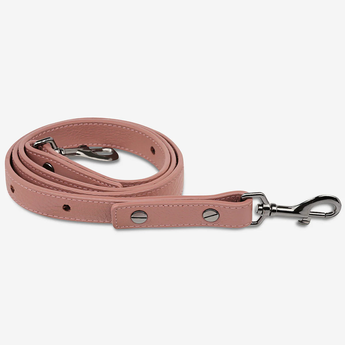 Leather Strap Medium - Dusty Rose. Arguably the most important part of a bag, the strap is responsible for keeping it attached to your body but can also change the whole look of your bag. Now sold separately, you can interchange many of our straps to different bag styles across our range.
Soft shrunken pebble leather
