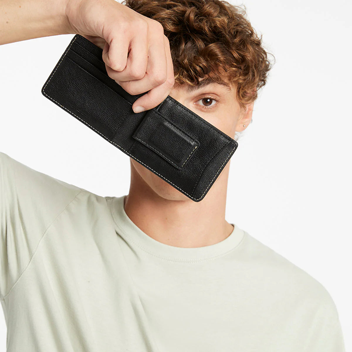 Searching for a wallet like no other? Well, look-eth no further...eth. With the ingenious magnet cash grabber (we're still working on a more catchy name) you'll be able to access your hard-earned, with a flick of the finger.