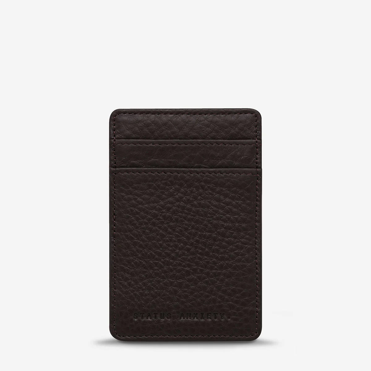 One sure fire way of doubling your money is to fold it over once and put it back in your pocket - making the Flip wallets a smart little investment. Made from soft cowhide leather, and all stitched card seams - making them last twice as long {anecdotal evidence only}.