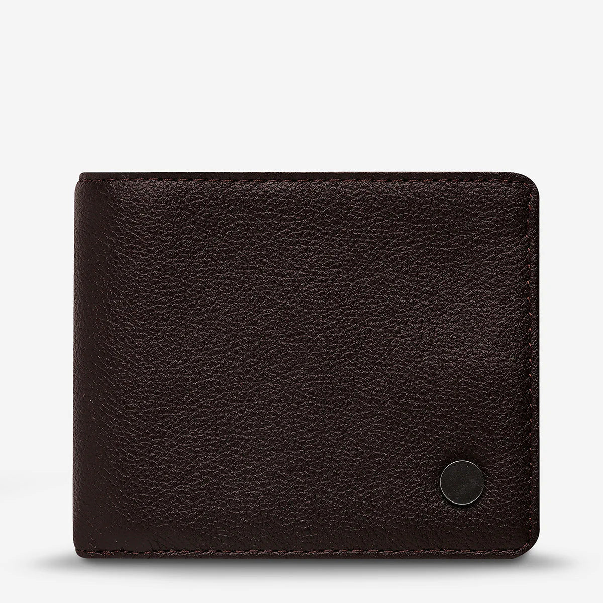 Not that we're proponents of bulk in ones pocket, but should you be looking for a wallet that carries everything whilst maintaining its cool - Leonards your guy. Designed so you can have access to your cash, coins and most frequent cards on opening. There's also another compartment under the snap button for additional (less used) cards and ID space.