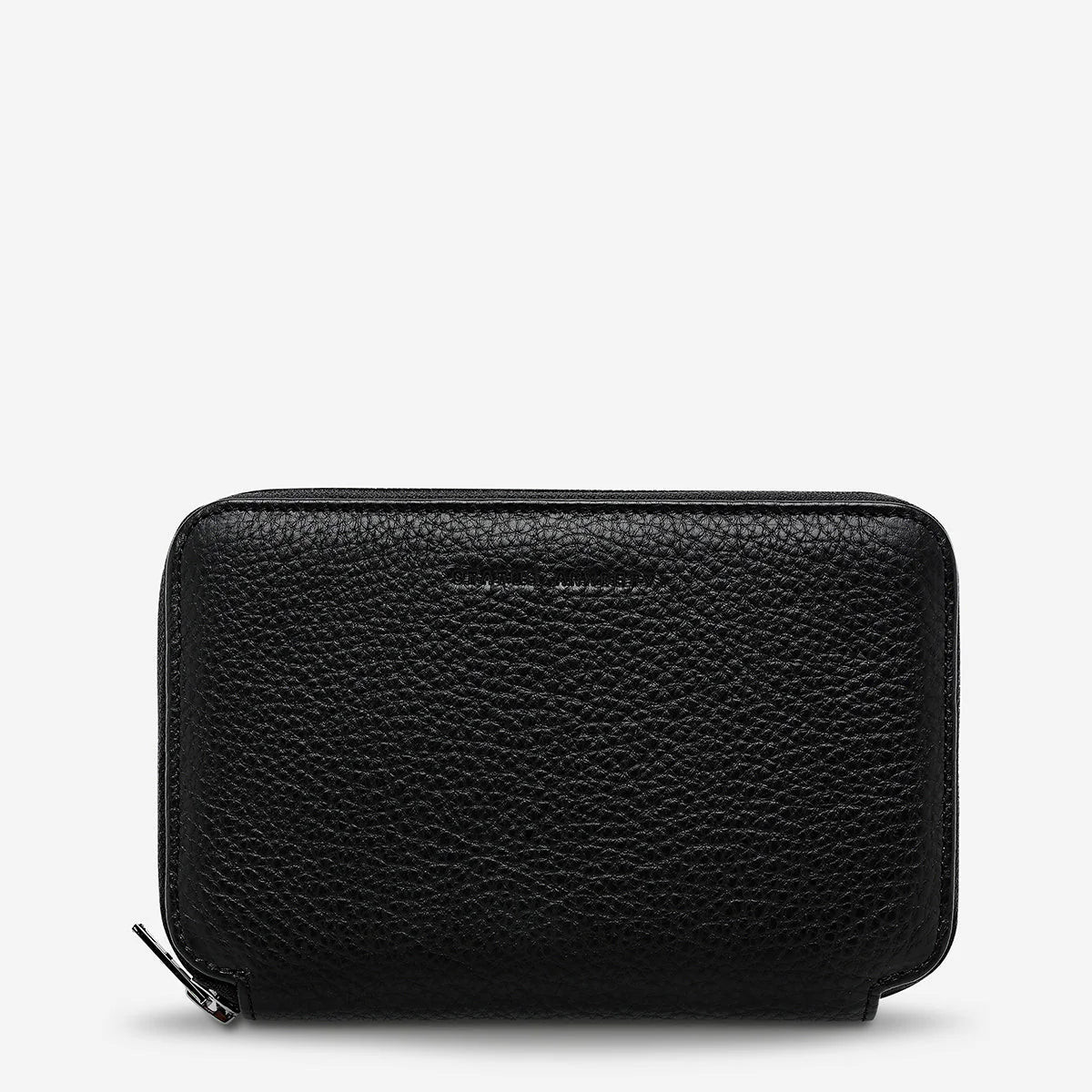 You know you're a real life grown up if you have a travel wallet. The 'Nowhere To Be Found' travel wallet is made of super soft shrunken pebble leather and designed to carry all your travel essentials yet still fit in your back pocket.