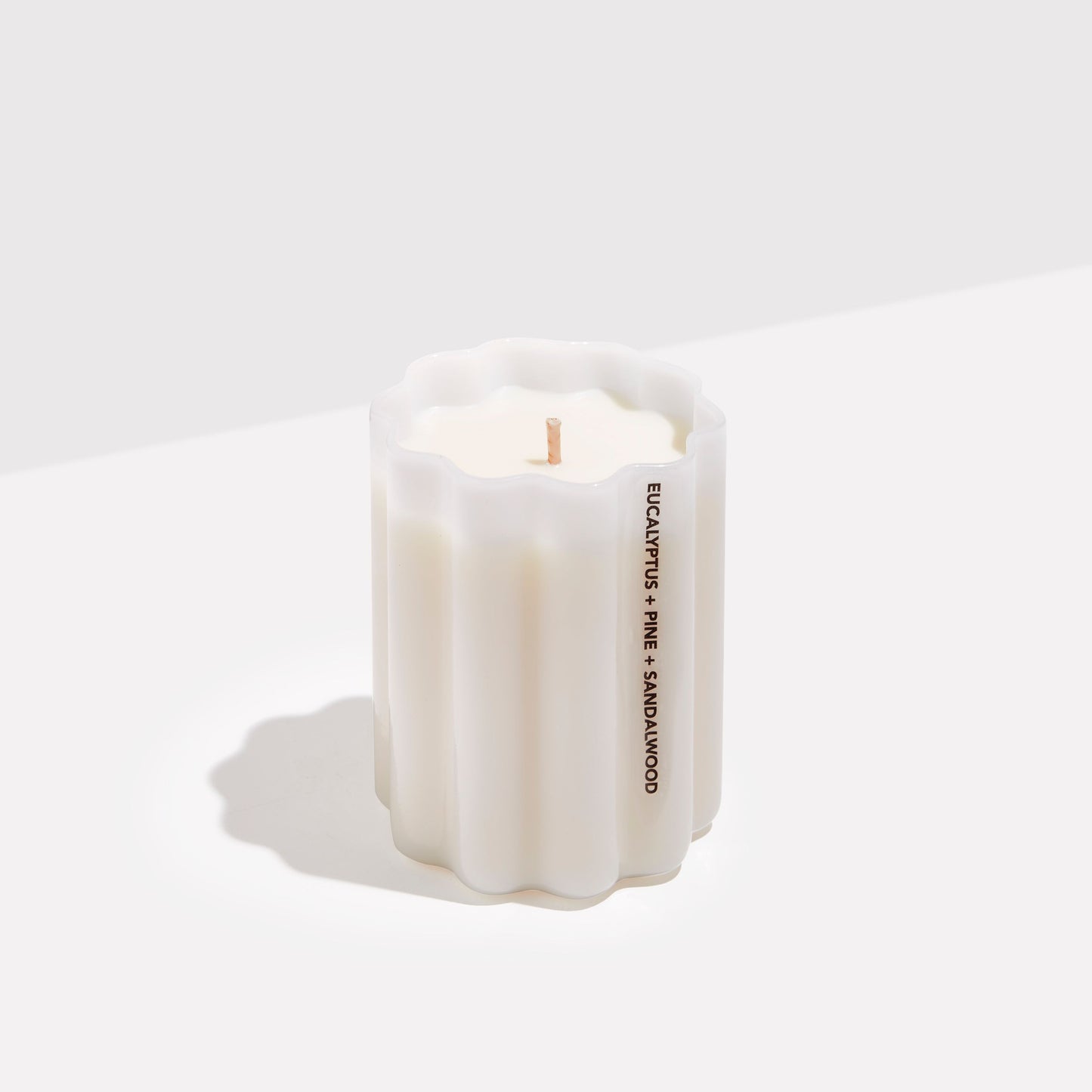 Eucalyptus + Pine + Sandalwood Wave Candle