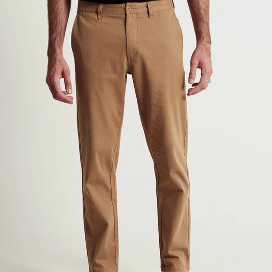 The Standard Chino is a more relaxed, straight fitting pant. Internal tape and stitch detailing ensure the Standard Chino will keep its shape, wash after wash. The perfect pant that will last for years to come.