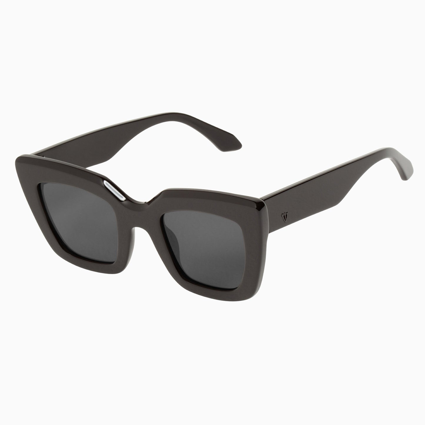 The Lullaby Club Brigada Gloss Black SideThe Lullaby Club Brigada Sunglasses Gloss Black Side