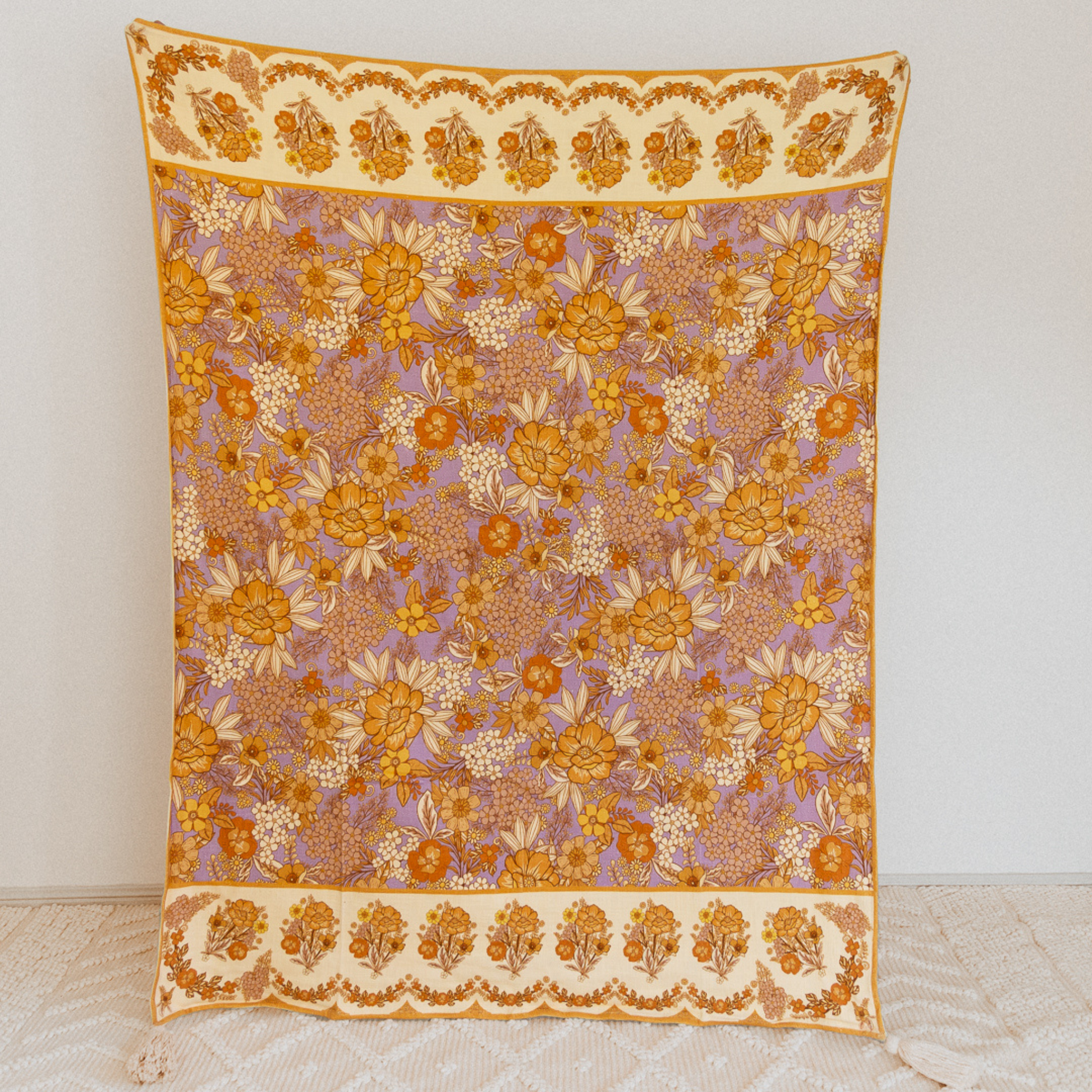 Kailani The Label Mystic Meadow Throw Rug Purple