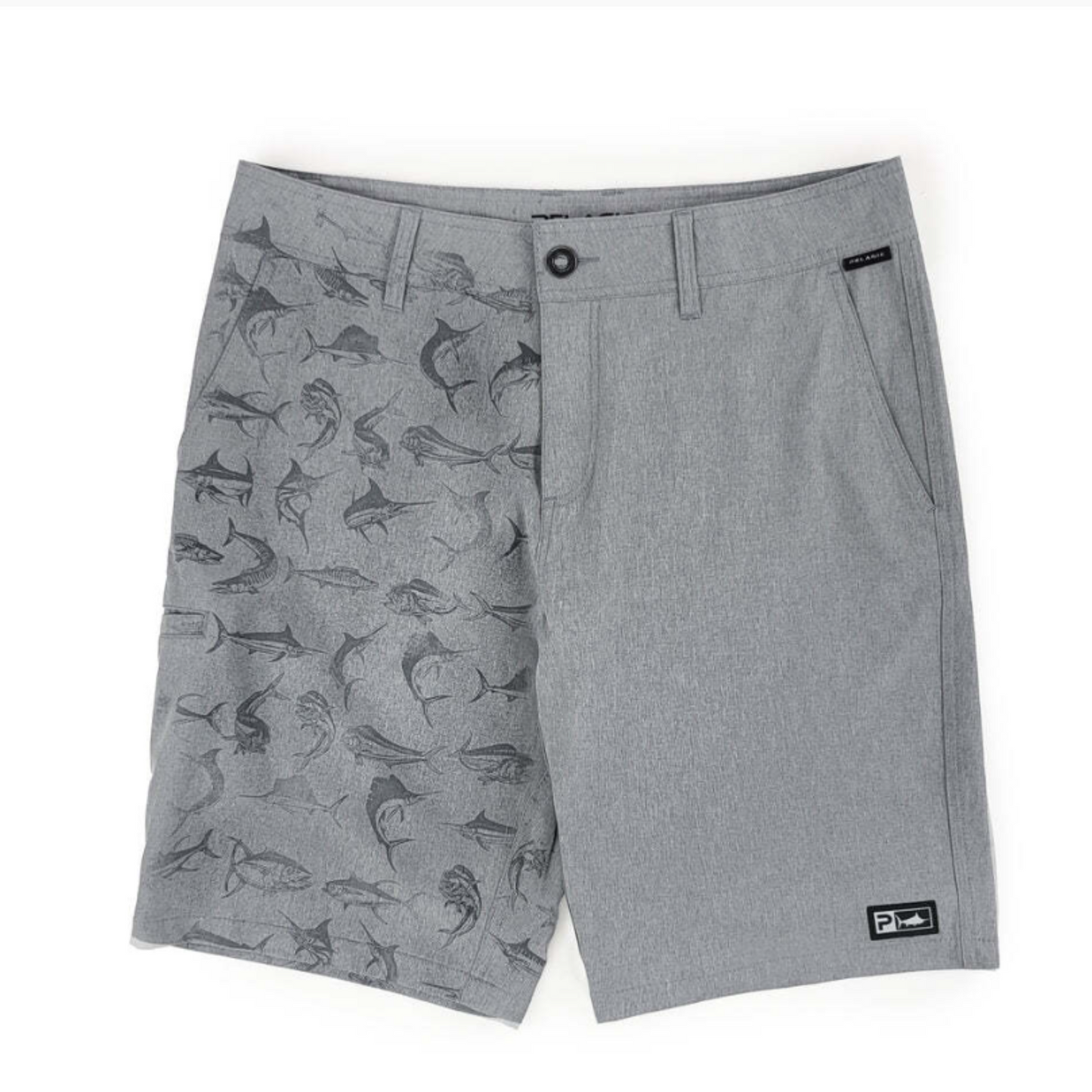 Pelagic Deep Sea Fish Camo Grey