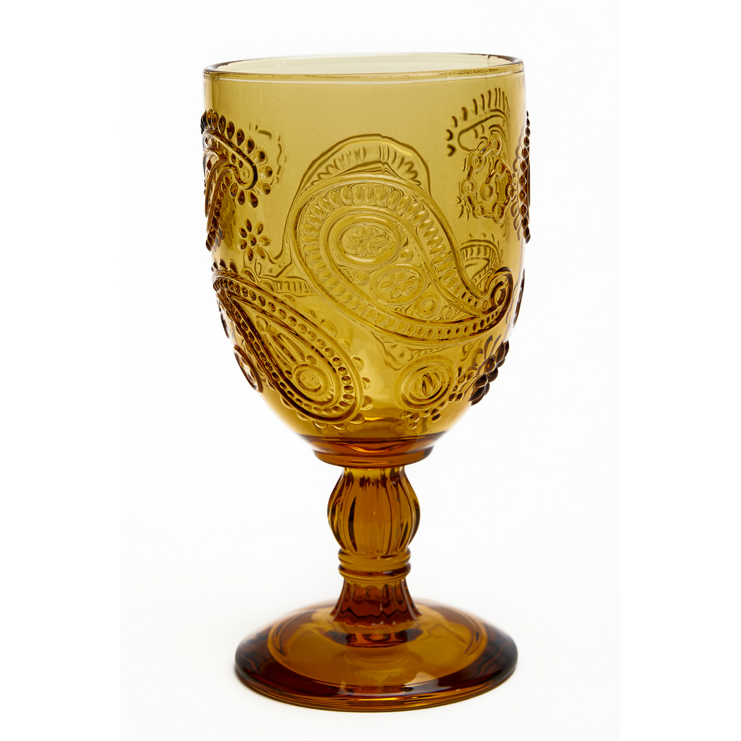 Wandering Folk Amber Goblet