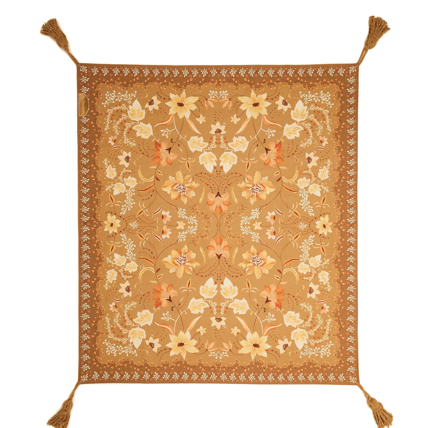 Wandering Folk Golden Folk Picnic Rug