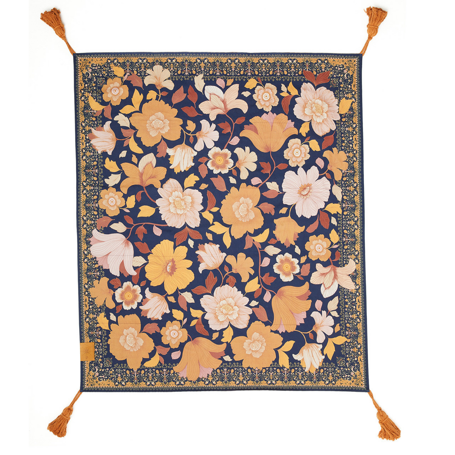 Wandering Folk Grande Fleur Picnic Rug Nightshade