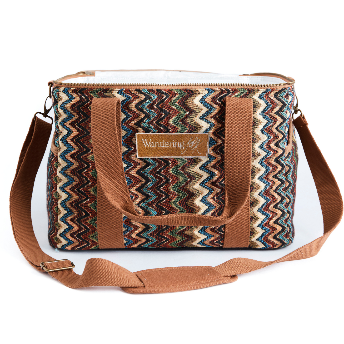 Wandering Folk Ziggy Large Cooler Bag Front View