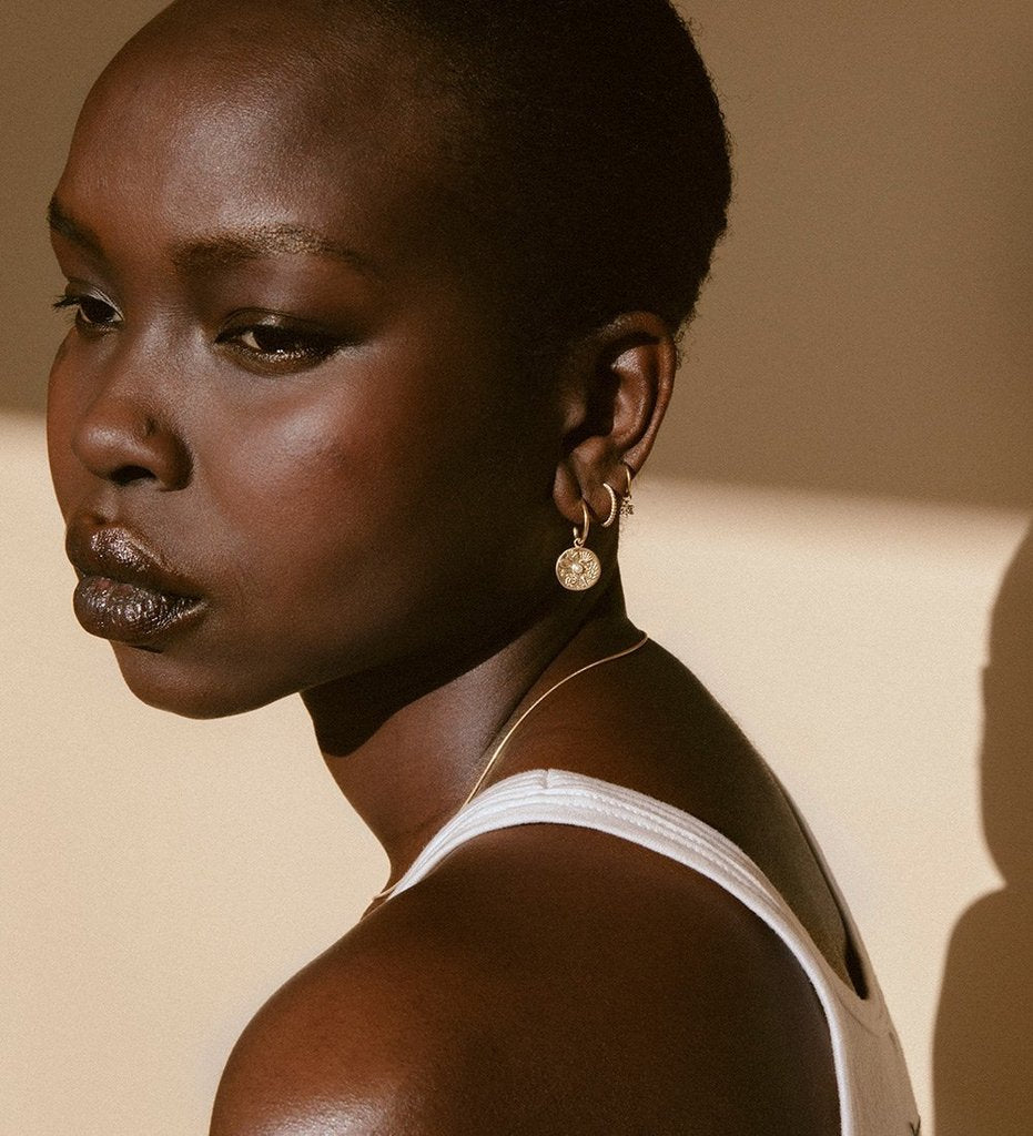 Impassioned by the ocean, and observing the delicacy of its intrinsic treasure, these By The Sea Hoops pay homage to the subtle and sculptural detail the waves deliver at the turning of each tide