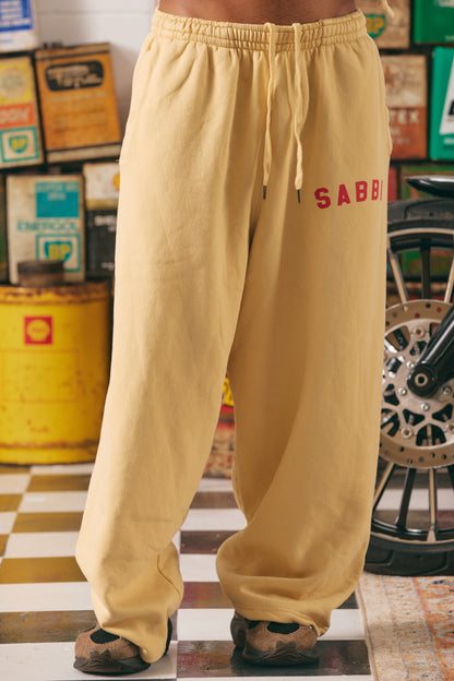 Bring the heat in the Brenda Energy Hoodie – now in a buttery yellow hue that radiates retro energy and rebel spirit. With its oversized fit, heavyweight feel, and signature SABBÍ artwork, this piece is a bold nod to 70s biker culture with a modern twist.
