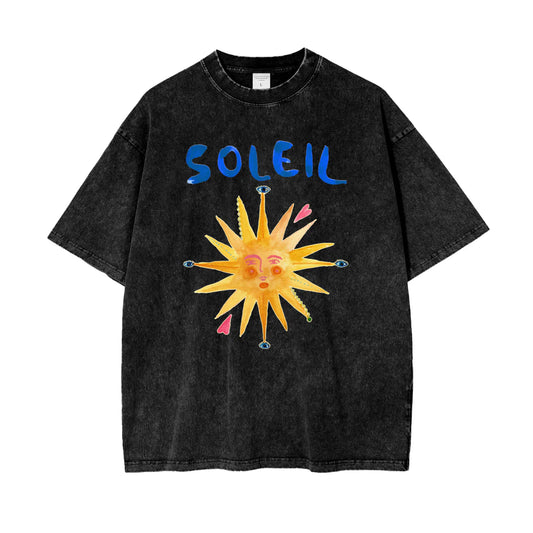 Our cult-favourite oversized tees are crafted from 100% thick cotton, designed to last while offering a buttery-soft hand feel. We recommend choosing your normal size for the perfect fit.


Hand-painted, one-of-a-kind designs

90s-inspired fit with dropped shoulders

100% combed cotton for an ultra-soft texture

Thick 230 GSM fabric that holds its shape

Wide neck ribbing for a structured look

Ethically sourced garment

Model wears size S
