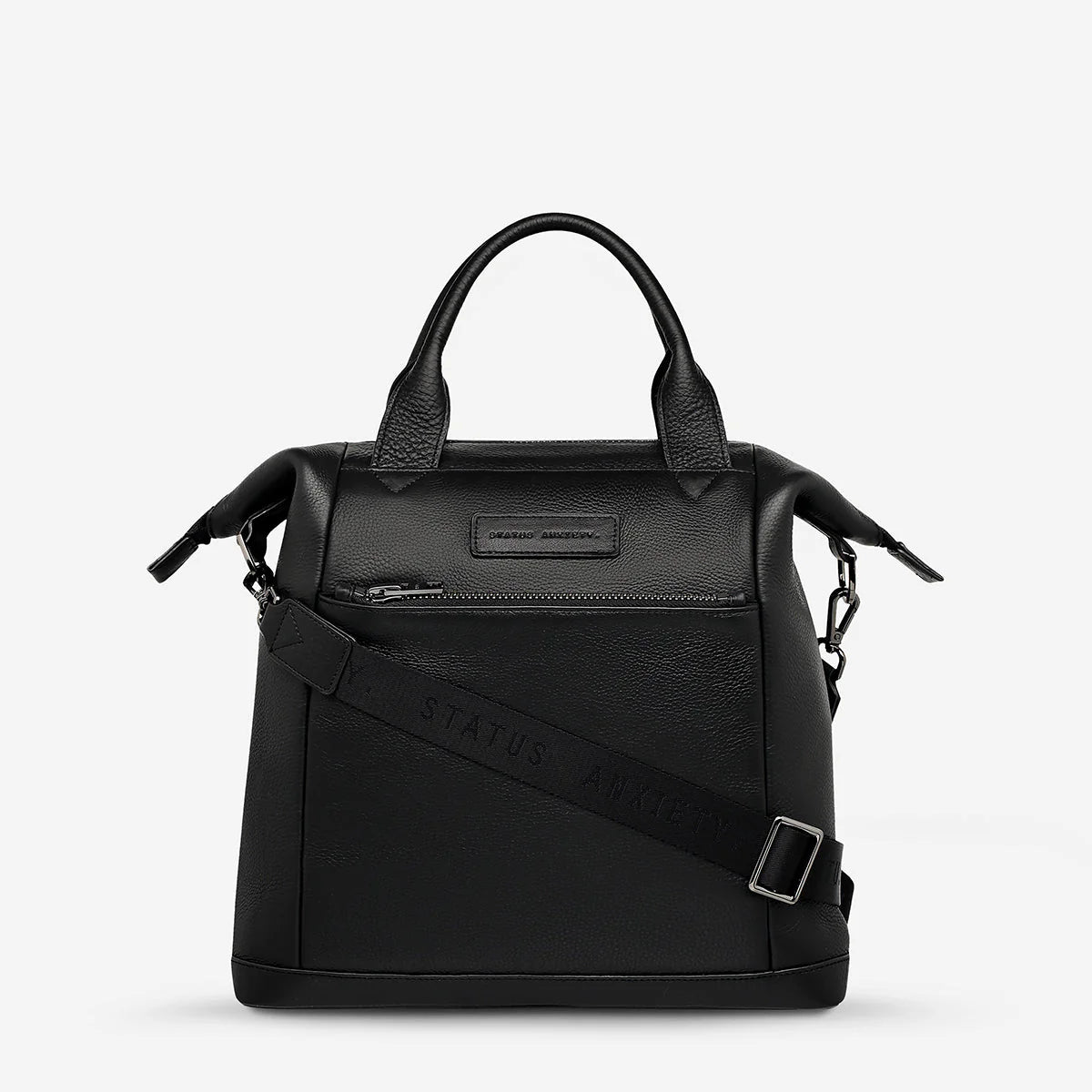 Made in response to the (very) popular request to make a smaller size version of our best selling 'Comes In Waves' bag. Mini Waves is the perfect uni or work bag with a wide opening top, space for your laptop and multiple compartments to keep everything in its place. Carry in hand with the top straps, over the body with the long webbed strap (included), or on your back with the shoulder straps. Big enough to carry everything you need, not too big to slow you down.&nbsp;