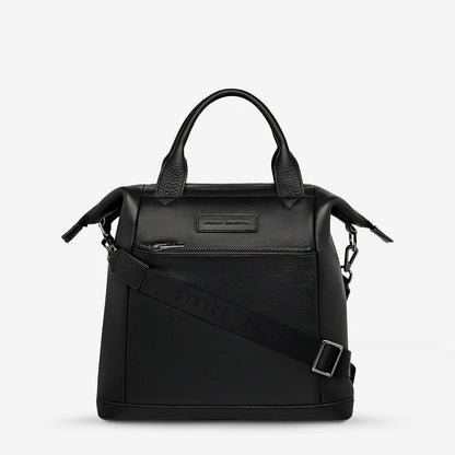 Made in response to the (very) popular request to make a smaller size version of our best selling 'Comes In Waves' bag. Mini Waves is the perfect uni or work bag with a wide opening top, space for your laptop and multiple compartments to keep everything in its place. Carry in hand with the top straps, over the body with the long webbed strap (included), or on your back with the shoulder straps. Big enough to carry everything you need, not too big to slow you down.&nbsp;