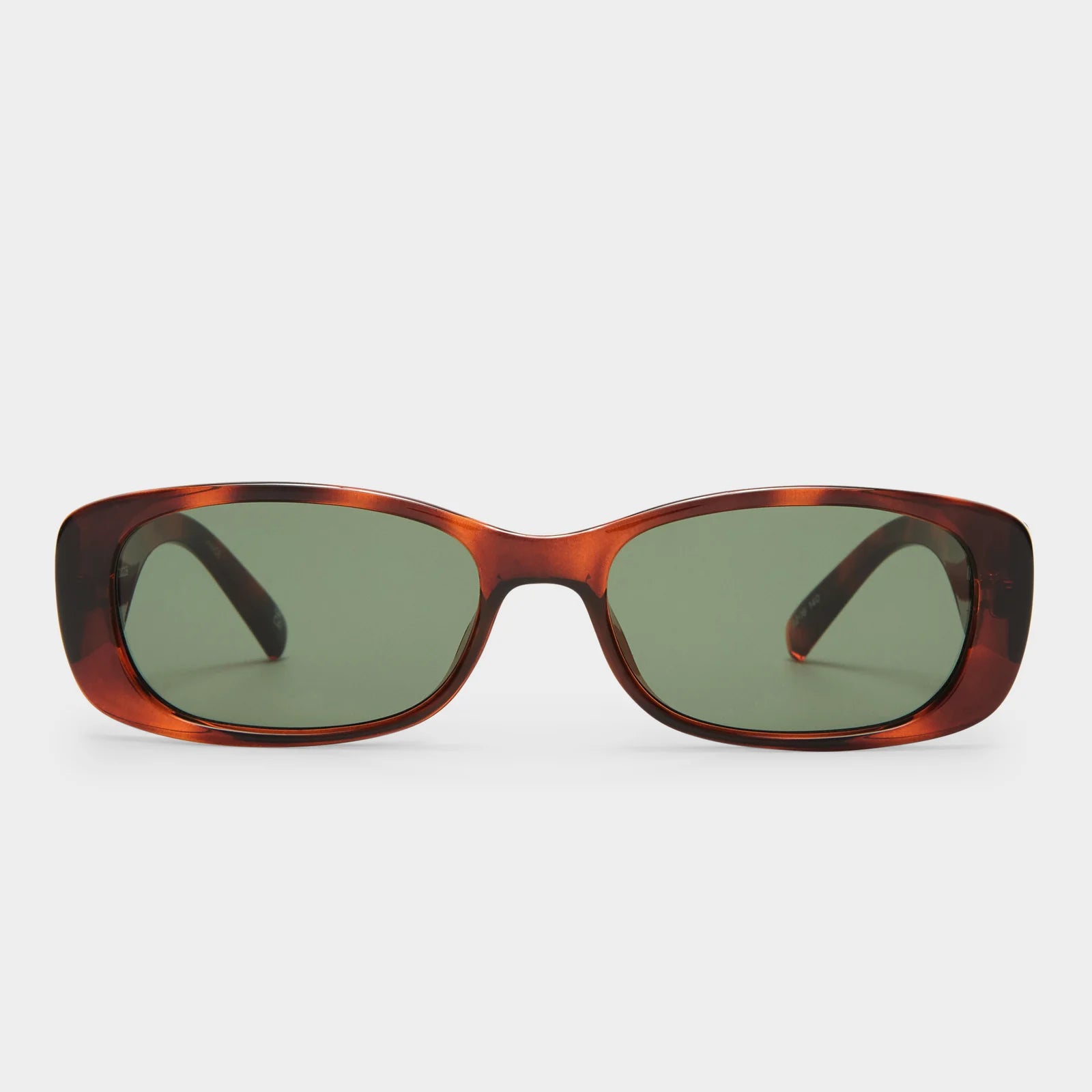 Designed with a '90s supermodel vibe, our iconic UNREAL! rectangular sunglasses are highlighted by a bold frame and thick temples. With a comfortable fit and narrow profile, this piece features luxurious gold vintage hardware on each temple.