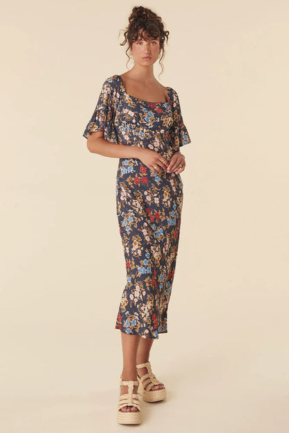 Flora Midi Dress
