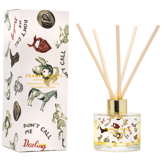 Velvety&nbsp;tobacco&nbsp;leaf entwined with a medley of dried fruit and rich spices, upon layers of intoxicating cacao, creamy vanilla and tonka bean, balanced by delicate&nbsp;tobacco&nbsp;flower.

Artwork by Whitney Spicer

100mls
4-6 months use
Cruelty free&nbsp;+ vegan
High quality fragrance oil&nbsp;
Natural reeds
Hand poured in the Yarra Valley | Melbourne