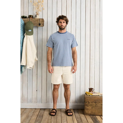 RHYTHM

CHASM SS T-SHIRT

The Chasm SS T-Shirt in Blue is a vintage-inspired staple made from soft cotton and cut in a relaxed block. Designed with tonal colour blocking and finished with standard Rhythm trims, it's a clean and comfortable option for everyday wear.

100% Cotton
Vintage T-Shirt Block with Standard Rhythm Trims
Alex wears a size M and 32. Measurements are as follows:

Height 188 cm
Chest 99 cm
Waist 81 cm