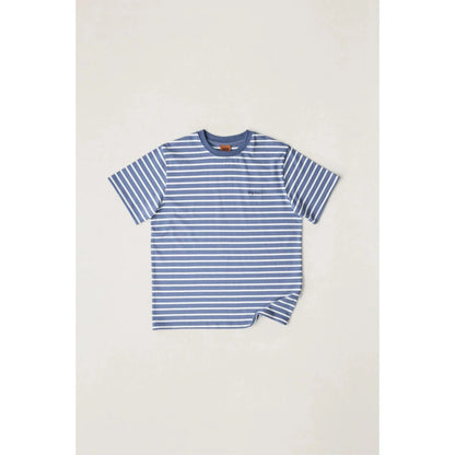 RHYTHM

CHASM SS T-SHIRT

The Chasm SS T-Shirt in Blue is a vintage-inspired staple made from soft cotton and cut in a relaxed block. Designed with tonal colour blocking and finished with standard Rhythm trims, it's a clean and comfortable option for everyday wear.

100% Cotton
Vintage T-Shirt Block with Standard Rhythm Trims
Alex wears a size M and 32. Measurements are as follows:

Height 188 cm
Chest 99 cm
Waist 81 cm