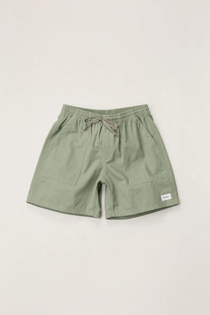Fatigue Jam - Built for exploration, these 18-inch ripstop jams feature a vintage wash, drawcord-adjustable waist, and functional pockets for a relaxed, go-anywhere fit.



