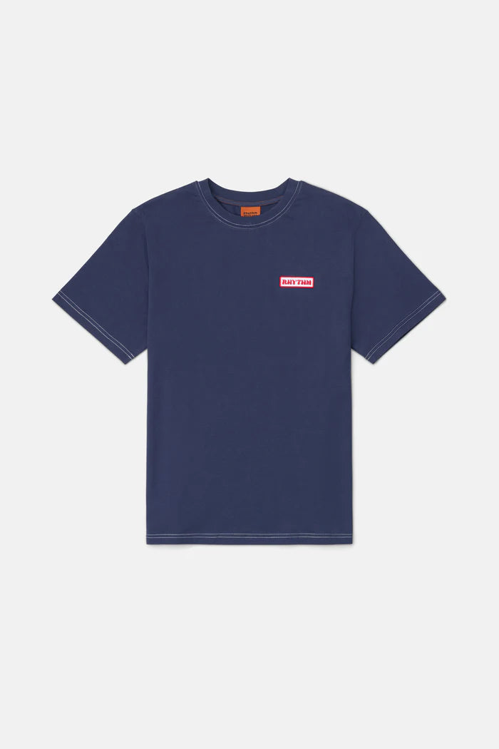 Inspired by vintage workwear, the Mechanics Vintage SS T-Shirt in Indigo is cut in a classic fit with contrast stitching and an LHS chest patch. A well-worn essential made for the everyday rotation.