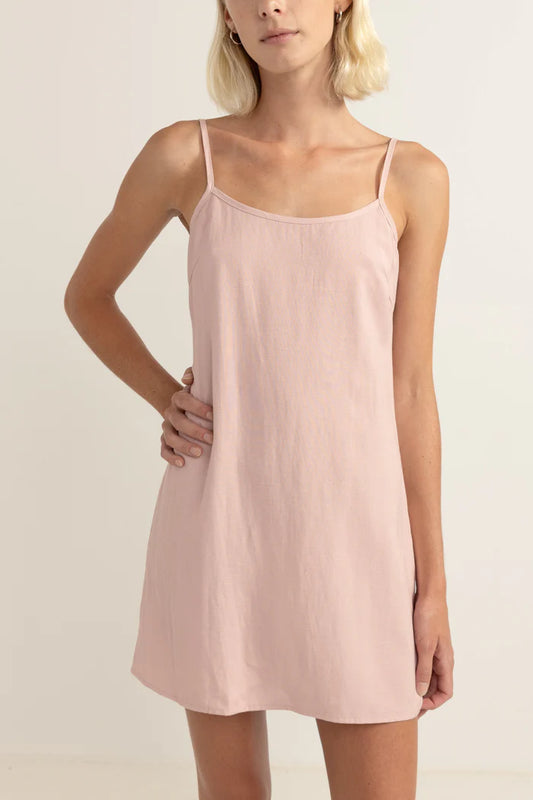 An essential wardrobe style, the Classic Slip Dress in soft hand feel rayon blend is your everyday go to for a fresh vacation vibe all year round. With adjustable straps and this breezy number will be a favourite throughout the seasons.
