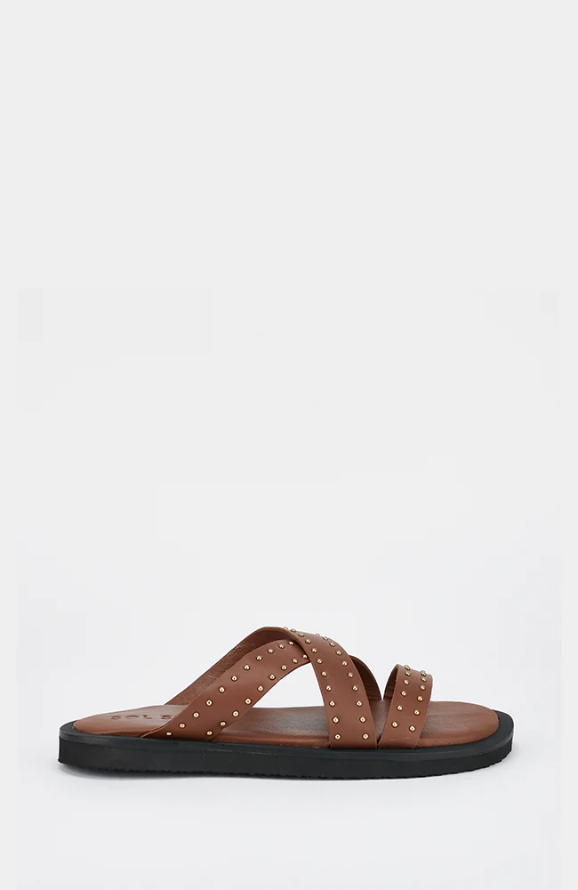 Capri Footbed - Cocoa / Gold